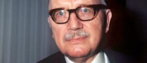 Wortführer konservativer Positionen. Der Philosoph und Soziologe Arnold Gehlen (1904–1976). 