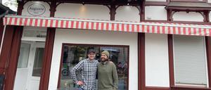 "Auguste Hähnel Friedenau" Marius Gausmann und Jiddu Jadkowski, die neuen Betreiber vom ehemaligen S-Café (jetzt Auguste Hähnel)