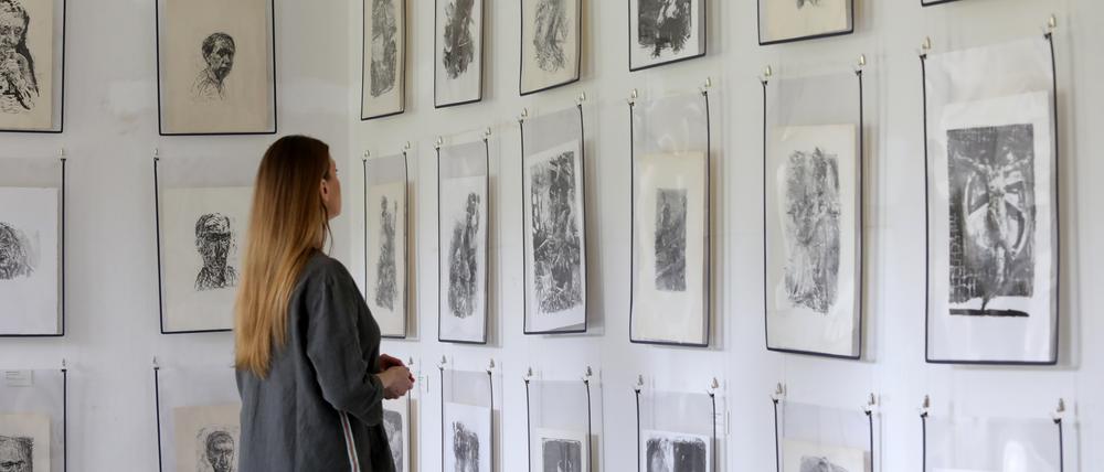 Stephanie Schneider hat die Ausstellung mitkuratiert. 
