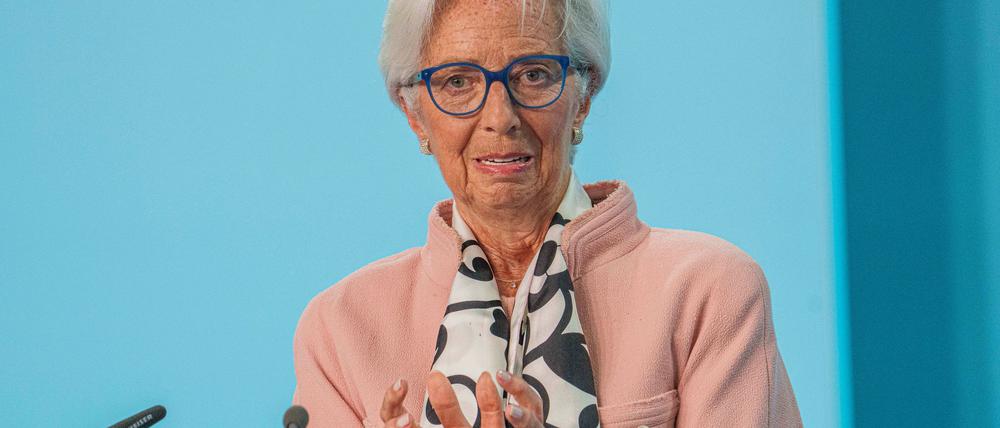 Unterstützt den US-Notenbankchef gegen Trumps Attacken: EZB-Präsidentin Christine Lagarde. (Archivbild)