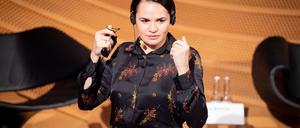 Die Oppositionsführerin Swetlana Tichanowskaja aus Belarus nahm 2020 an einer Panel-Diskussion der Deutschen Gesellschaft für Osteuropakunde in Berlin teil. (Archivfoto)
