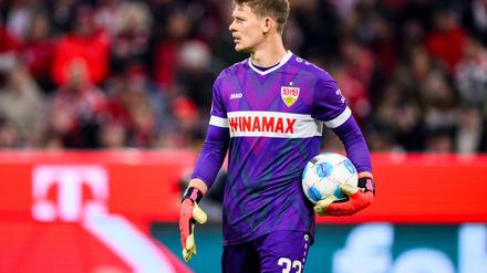Alexander Nübel ist noch bis 2026 vom FC Bayern an den VfB Stuttgart ausgeliehen.
