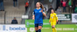 Mit dem Mute der Verzweiflung will Viktoria Schwalm mit Turbine Potsdam das Unmögliche schaffen.