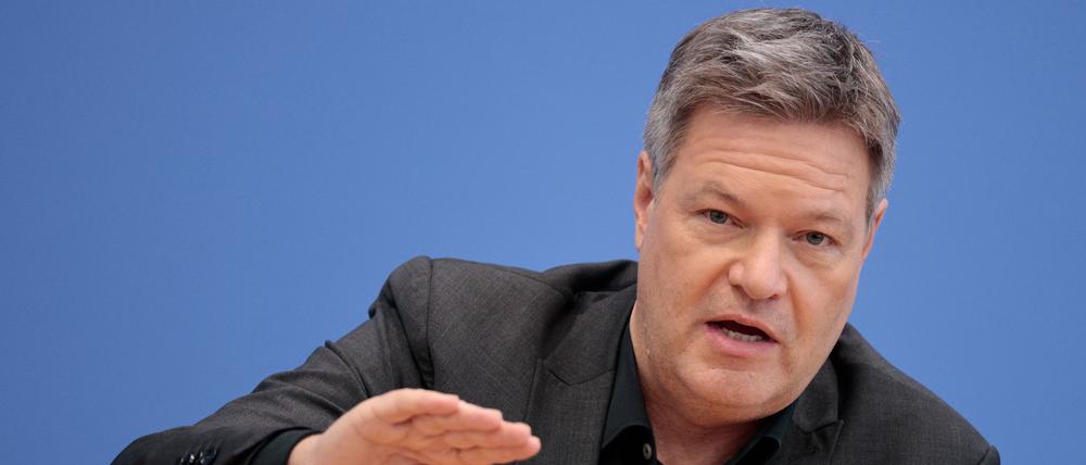 Robert Habecks Zeit als Wirtschaftsminister endet bald. (Archivbild)