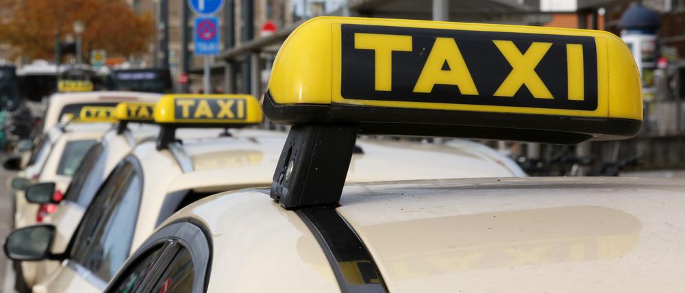 Tagsüber sind in Potsdam fast alle Taxen unterwegs, nachts nur wenige.