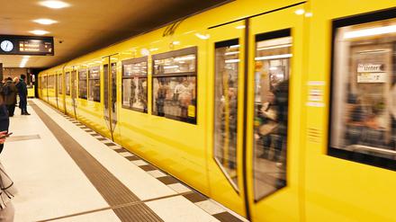 Eine U-Bahn