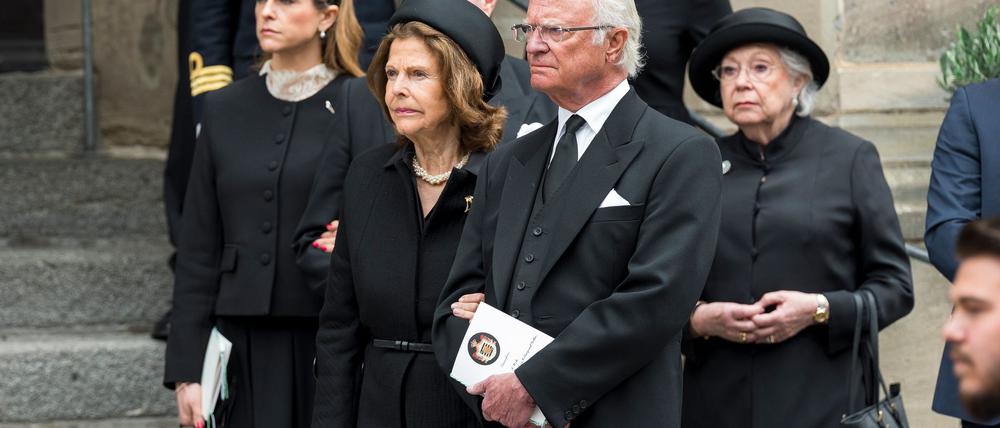 Der Verstorbene war der Cousin von König Carl Gustaf. 