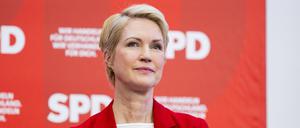 Manuela Schwesig Ministerpräsidentin Mecklenburg-Vorpommern.