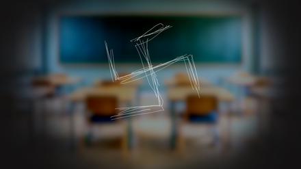 Mehr als 270 Hakenkreuzschmierereien wurden 2024 aus Brandenburger Schulen gemeldet.