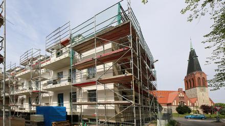 Richtfest Neubauprojekt „Salut“ in Potsdam Bornim. In Potsdam errichtet die HIH Projektentwicklung zusammen mit Invictus Bau- und Projektmanagement im Potsdamer Stadtteil Bornim insgesamt 23 Eigentumswohnungen und 4 Doppelhaushälften. Die Fertigstellung der Wohneinheiten ist bis Ende 2025 geplant.