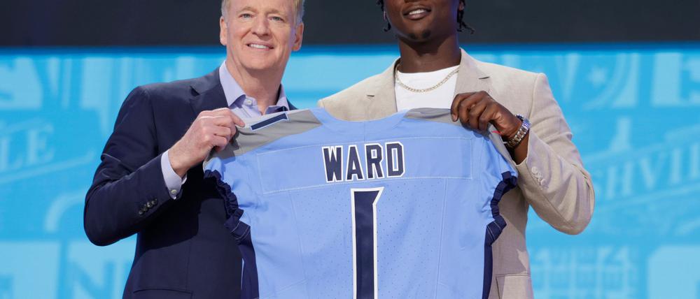 Cam Ward (r.) soll die Tennessee Titans in eine erfolgreiche Zukunft führen.