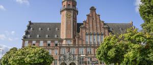 Altes Rathaus, Eichborndamm, Reinickendorf, Berlin, Deutschland *** Old Town Hall, Eichborndamm, Reinickendorf, Berlin, Germany (25.07.2024)