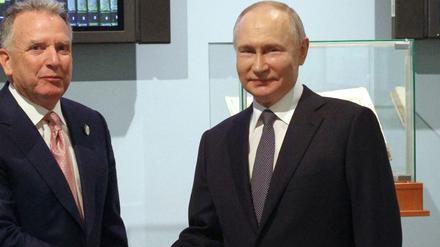 Der US-Sondergesandte Steve Witkoff will in Moskau weitere Gespräche über ein Ende des russischen Angriffskrieges gegen die Ukraine führen. (Archivbild)