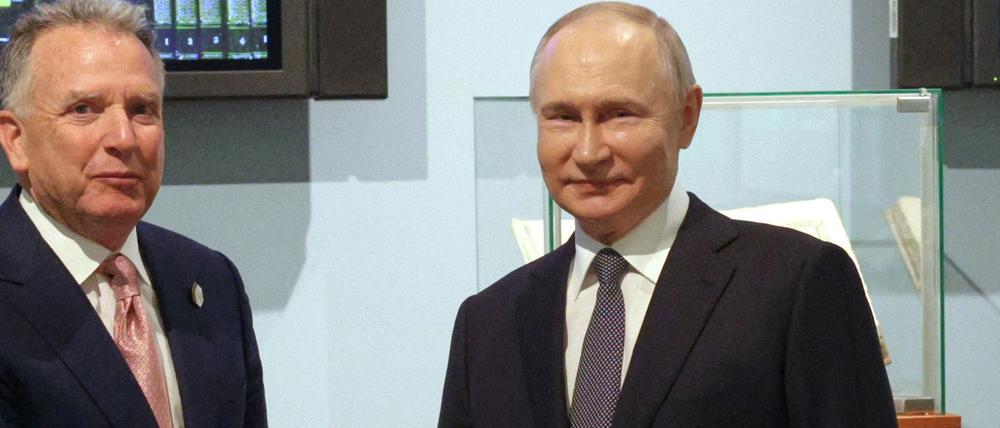 Der US-Sondergesandte Steve Witkoff will in Moskau weitere Gespräche über ein Ende des russischen Angriffskrieges gegen die Ukraine führen. (Archivbild)