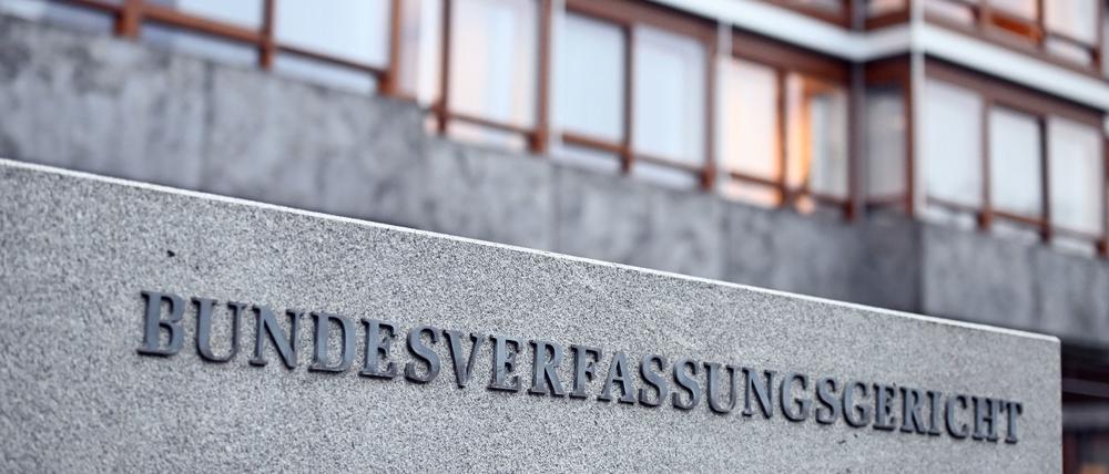 Das Bundesverfassungsgericht in Karlsruhe