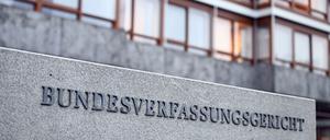 Das Bundesverfassungsgericht in Karlsruhe