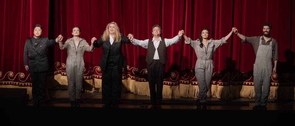 Schlussapplaus bei der Premiere von „Norma“ an der Berliner Staatsoper.