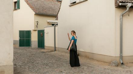 Inna, 29, kommt bereits Mitte Februar 2022 aus Tschernihiw und kann bei ihren Verwandten in Werder (Havel) wohnen.