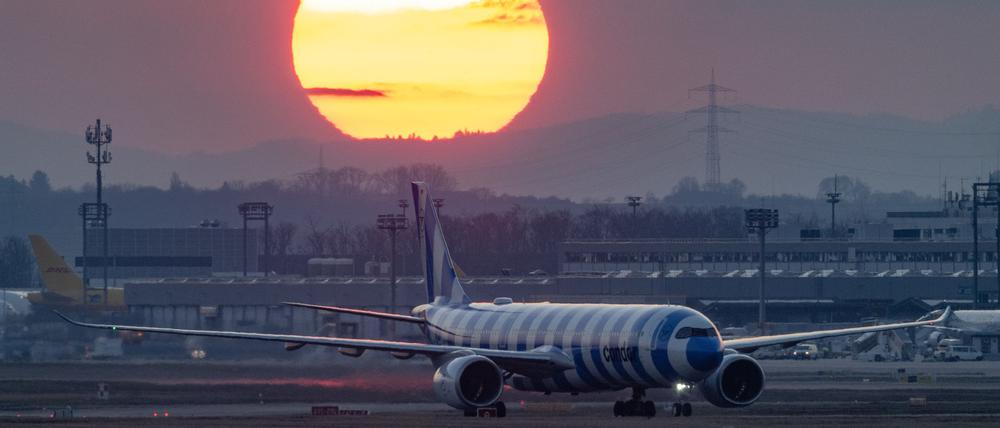 Ein Hingucker ist das seit 2022 eingeführte neue Design der Condor-Flugzeuge.