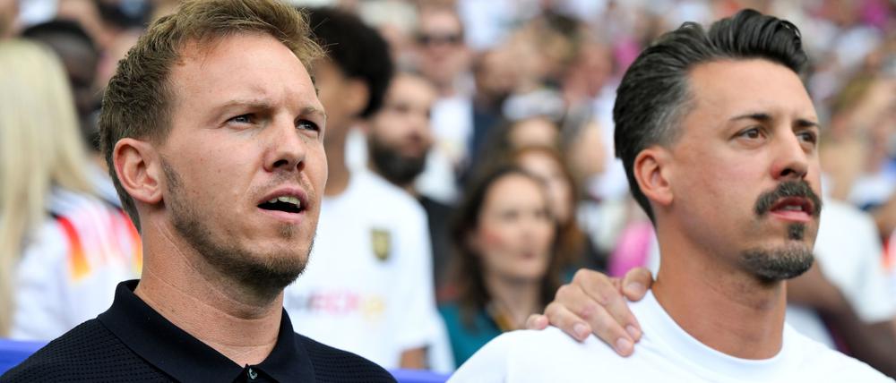 Gemeinsame Zeit endet: Nagelsmann und Wagner.
