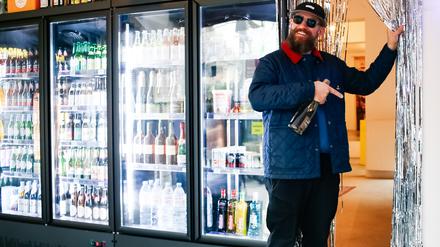 Der „Superspäti“ des Rappers MC Fitti in der Prenzlauer Allee in Berlin. 