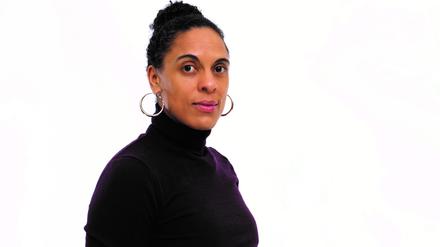Die Performerin Maya Alban-Zapata 