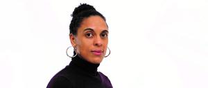 Die Performerin Maya Alban-Zapata 