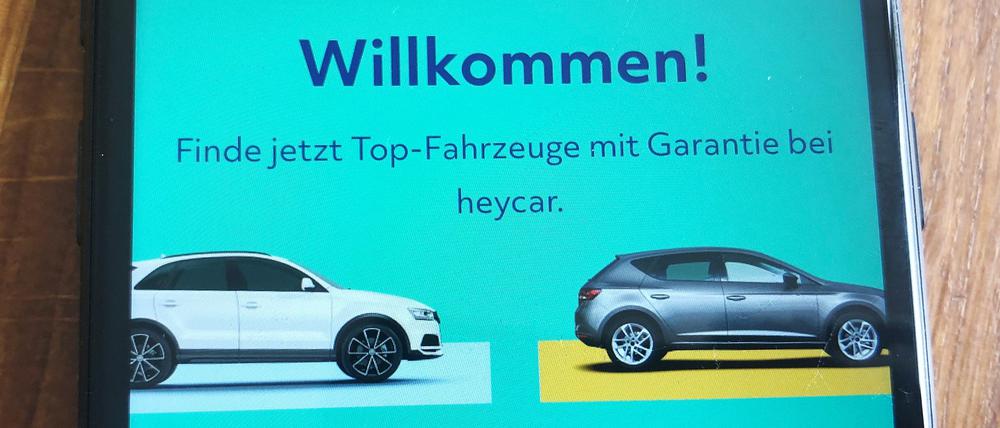 Heycar stellt seinen Dienst ein. (Illustration)