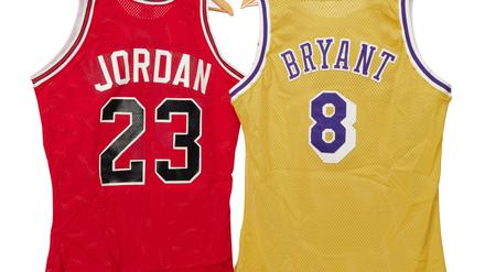 Die Trikots von Michael Jordan und Kobe Bryant brachten Millionen. (Handout)
