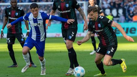 Ein Spiel auf Augenhöhe: Magdeburg gegen Hertha BSC