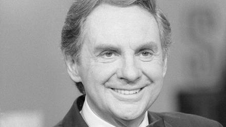 Harald Juhnke (l.) im Jahr 1989