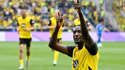Nächster Treffer: BVB-Stürmer Serhou Guirassy.