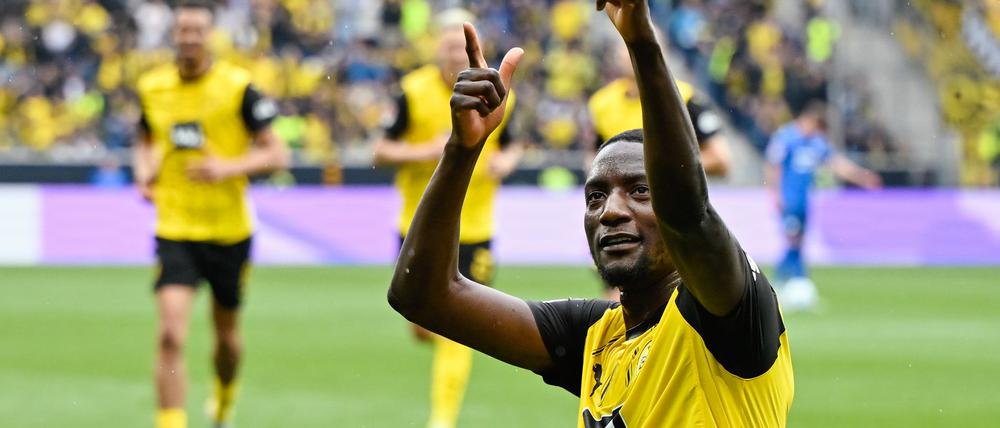 Nächster Treffer: BVB-Stürmer Serhou Guirassy.