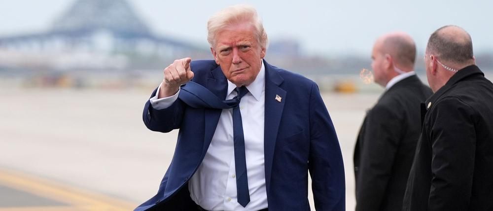 Trump will Sonderrechte für US-Schiffe.