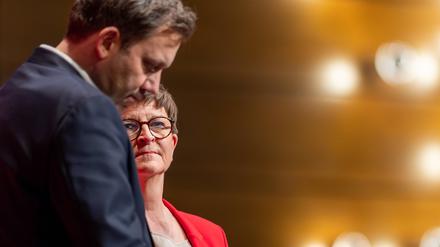  Lars Klingbeil und Saskia Esken, die SPD-Vorsitzenden 