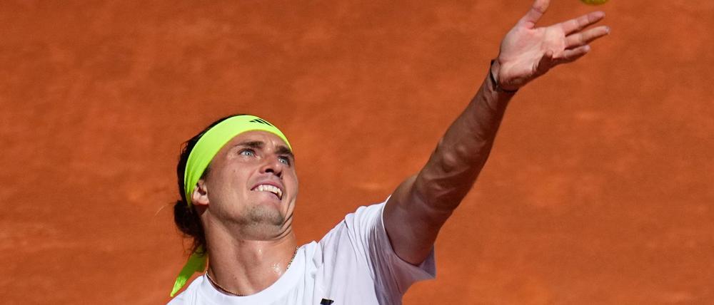 Mit erheblicher Mühe rang Zverev den Spanier Davidovich Fokina nieder. 