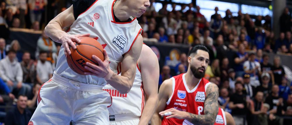 Bayern und Vladimir Lucic setzen sich gegen den MBC durch.