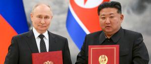 Erstmals hat Nordkorea den Einsatz von nordkoreanischen Soldaten im Ukraine-Krieg bestätigt.
