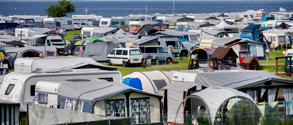 Camping-Urlaub liegt seit Jahren im Trend, nun wurde ein neuer Rekord verzeichnet (Archivbild)