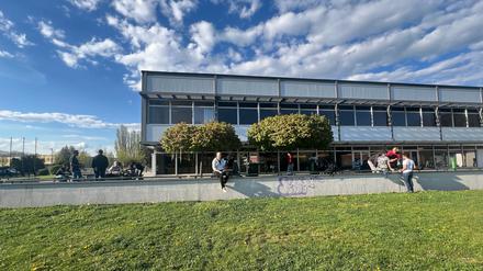 Die Mensa auf dem Campus der Technischen Universität Ilmenau
