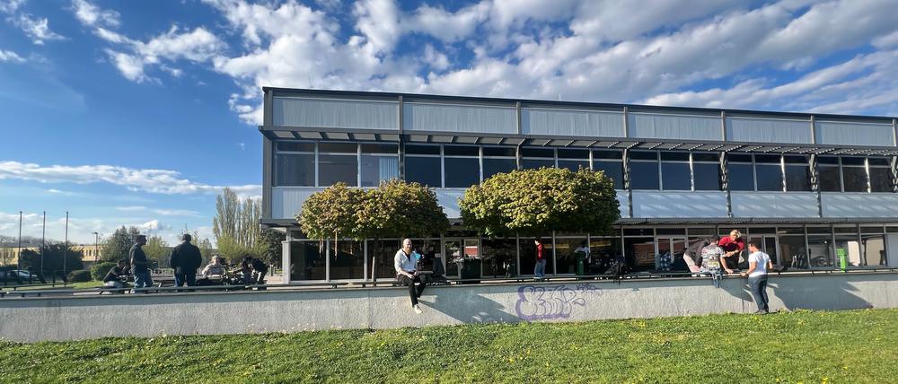 Die Mensa auf dem Campus der Technischen Universität Ilmenau