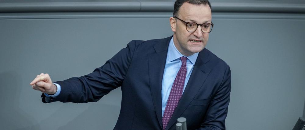 Jens Spahn soll auf Friedrich Merz an der Unions-Fraktionsspitze folgen. (Archivbild)