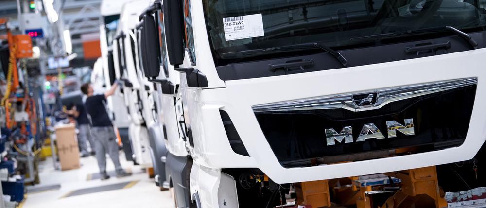 Die Geschäftsaussichten bei Traton trüben sich ein. 