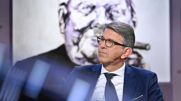 Wolfram Weimer auf dem Ludwig Erhard Gipfel im Jahr 2024.