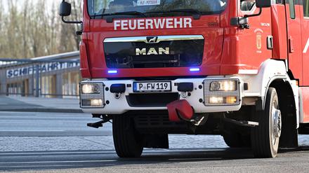 Die Feuerwehr war in der Potsdamer Waldstadt im Einsatz.