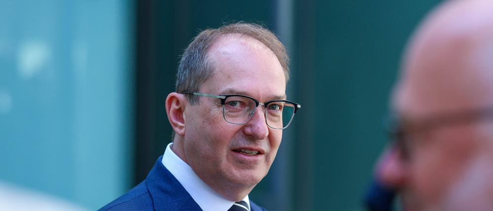 Alexander Dobrindt (CSU), designierter Bundesinnenminister.