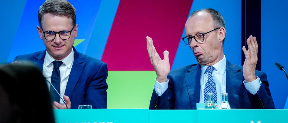 CDU stimmt auf Kleinem Parteitag dem Koalitionsvertrag zu.