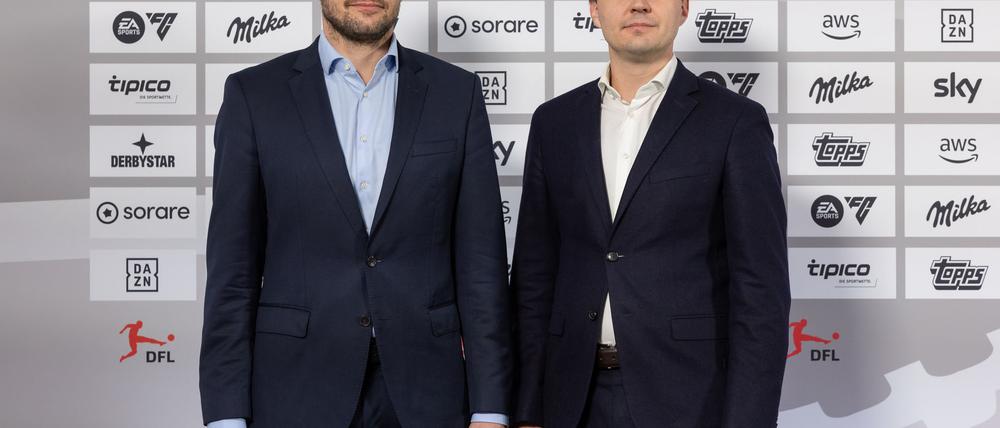 Marc Lenz und Steffen Merkel stehen bis Ende 2029 weiter an der Spitze der Deutschen Fußball Liga.