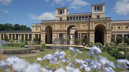 Erstmals hat das Literaturfestival Lit:Potsdam einen zentralen Ort: das Orangerieschloss von Sanssouci.