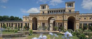 Erstmals hat das Literaturfestival Lit:Potsdam einen zentralen Ort: das Orangerieschloss von Sanssouci.